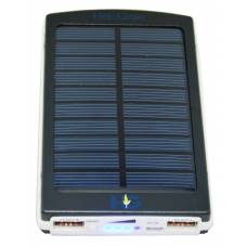 Solar Power Bank 6000 mAh X2 Charger USB 2.0 LED